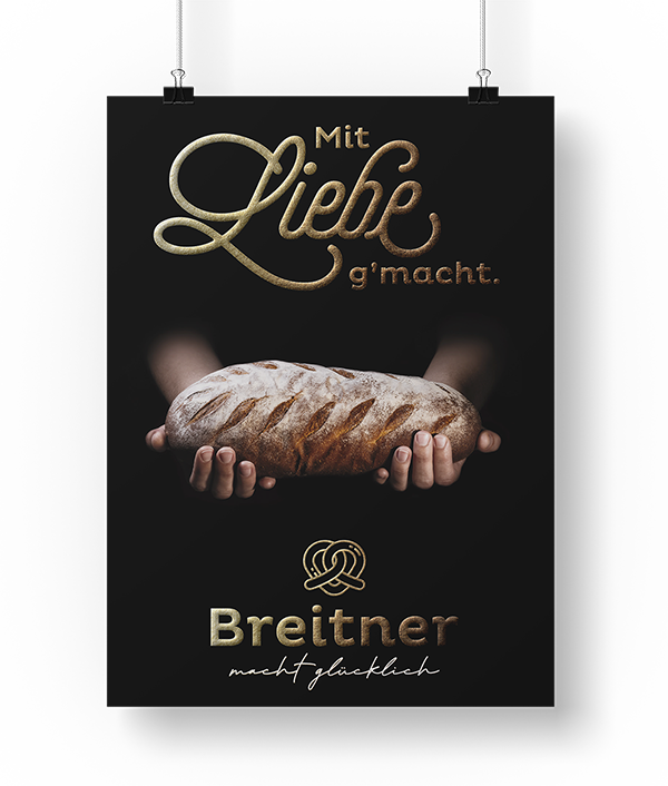 Werbung für Bäckereien